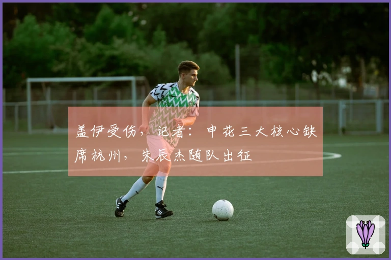 盖伊受伤，记者：申花三大核心缺席杭州，朱辰杰随队出征