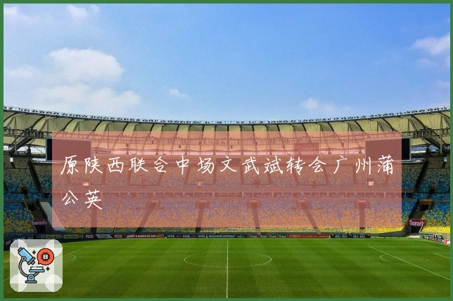 原陕西联合中场文武斌转会广州蒲公英
